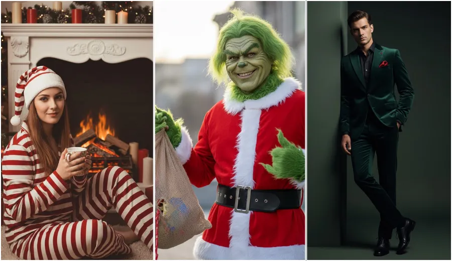 Grinch AI Photo Prompts: Turn Yourself into a Holiday Icon