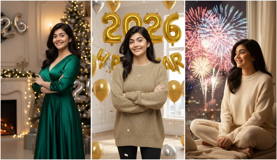 Cozy Home and Indoor New Year Party Vibes