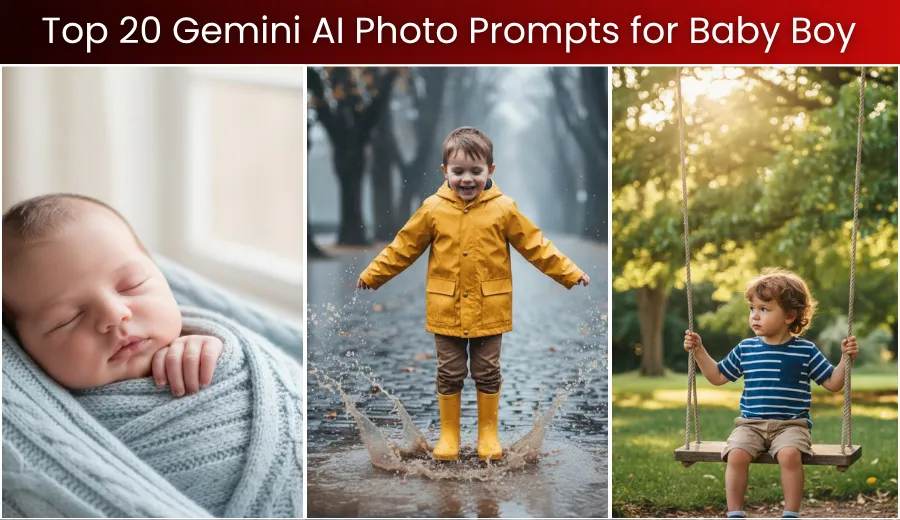 Top 20 Gemini AI Photo Prompts for Baby Boy 