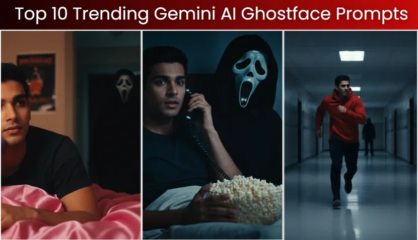 Top 10 Trending New Gemini AI Ghostface Prompts