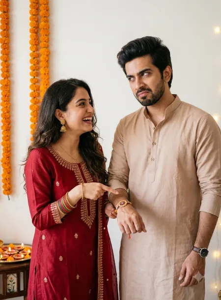 Raksha Bandhan Photo Prompt 4